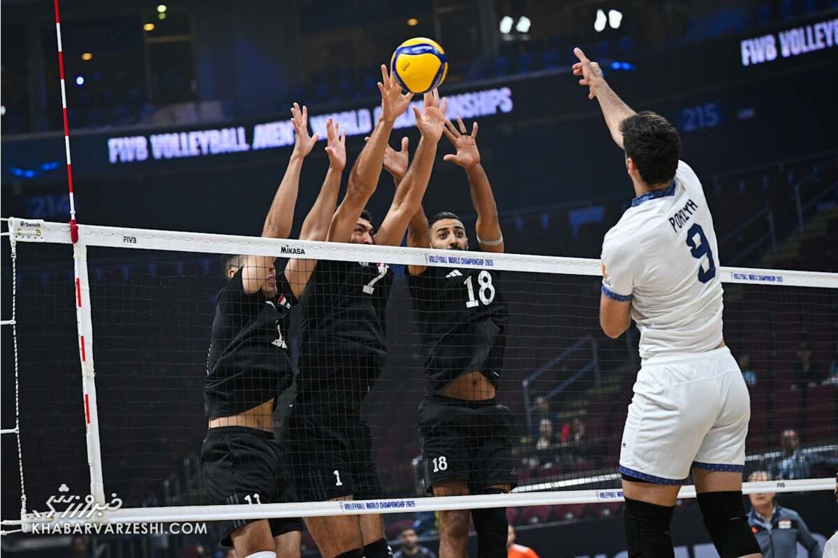 شکست غیرمنتظره تیم ملی والیبال ایران مقابل مصر در گام نخست شکست غیرمنتظره تیم ملی والیبال ایران مقابل مصر در گام نخست