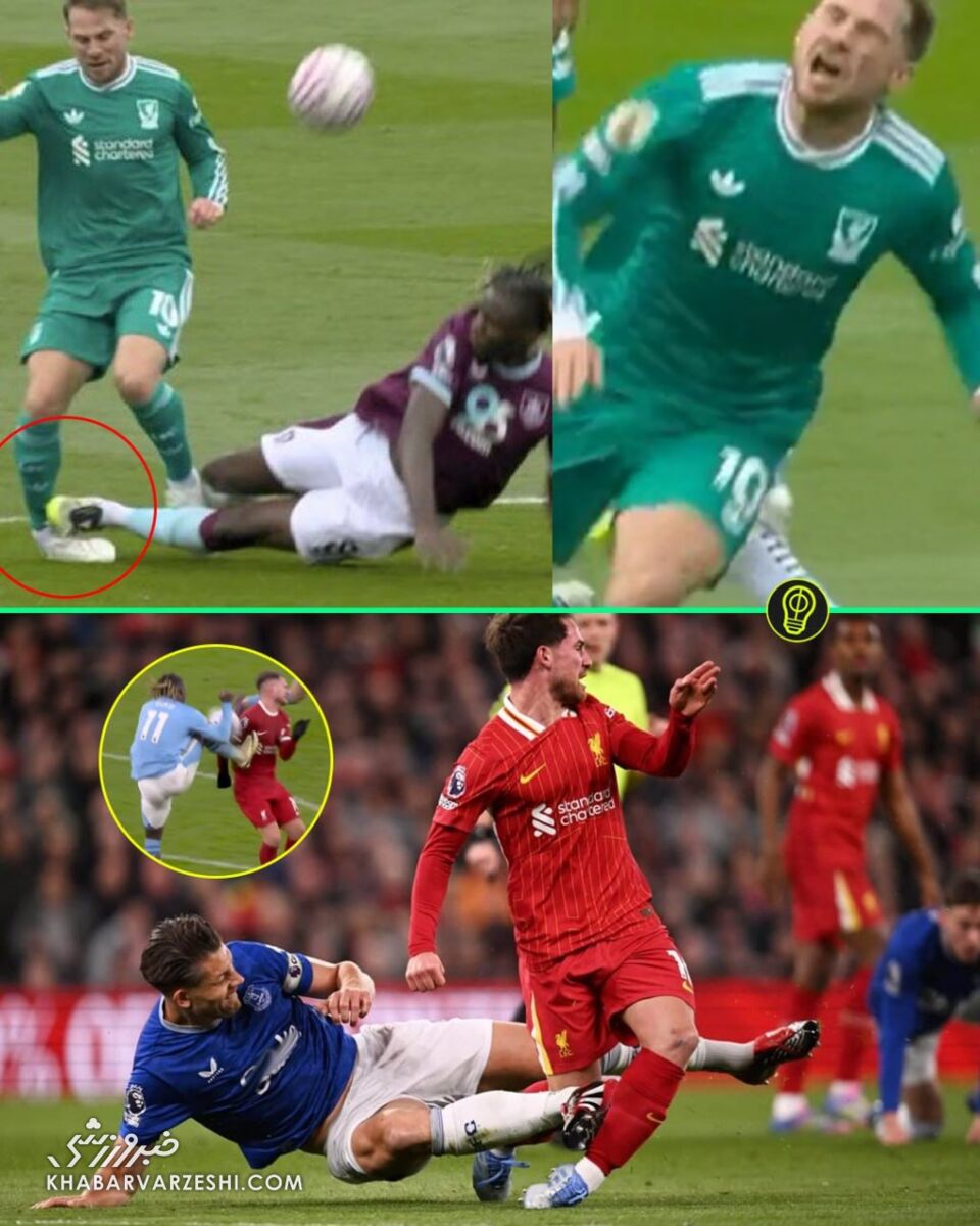 دلخراشترین صحنه هفته در جهان فوتبال/ بازیکنی که رقبا بیرحمانه میزنند!