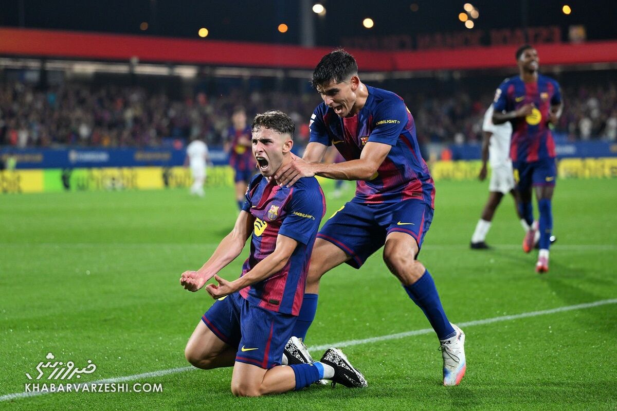 بارسلونا ۶ - والنسیا ۰/ گلباران خفاشها با هتتریک در دبل گلزنی/ بدون یامال ترسناکتر شدند! بارسلونا ۶ - والنسیا ۰/ گلباران خفاشها با هتتریک در دبل گلزنی/ بدون یامال ترسناکتر شدند!