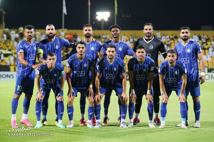 عکس تیمی استقلال؛ الوصل - استقلال