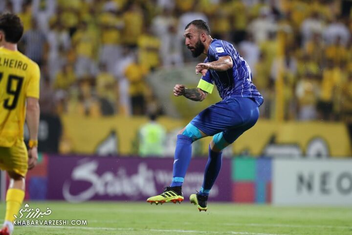 شادی گل روزبه چشمی؛ الوصل - استقلال