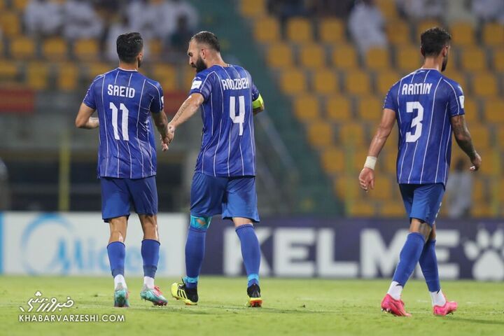 شادی گل روزبه چشمی؛ الوصل - استقلال