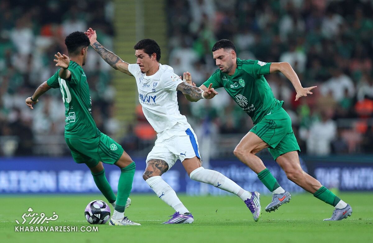 الاهلی ۳ – الهلال ۳/ فغانی قاضی کامبک دراماتیک/ الاهلی در نیمه دوم کابوس الهلال شد!
