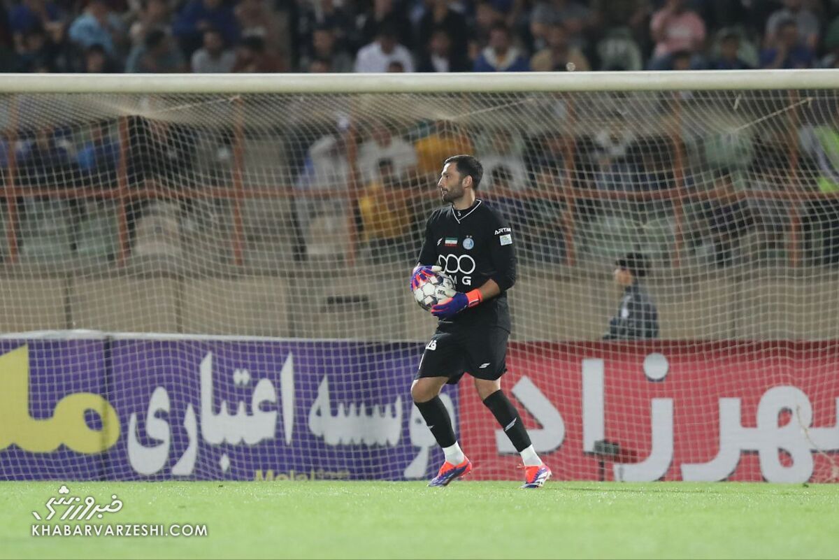 ویدیو| دفع توپ آدان فاجعه آفرین آدان از نزدیک‌ترین زاویه!