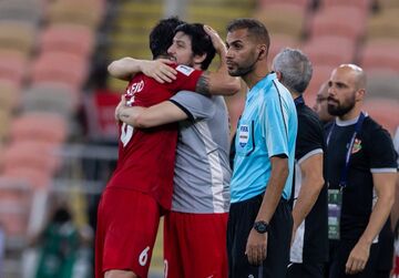 بازگشت غیرمنتظره مهاجم ملی‌پوش به تمرینات +عکس