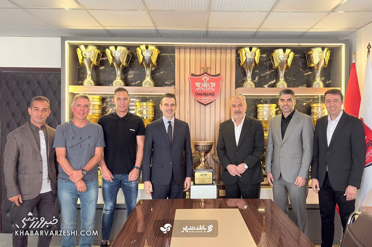 مدیرعامیل پرسپولیس و سفیر اسپانیا