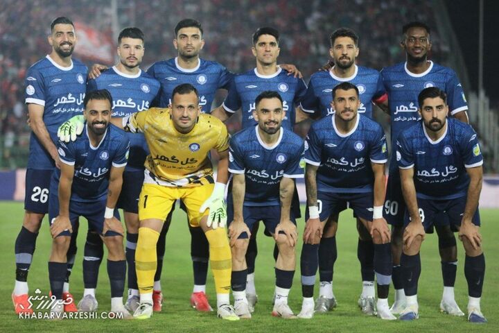 عکس تیمی گل‌گهر؛ پرسپولیس - گل‌گهر