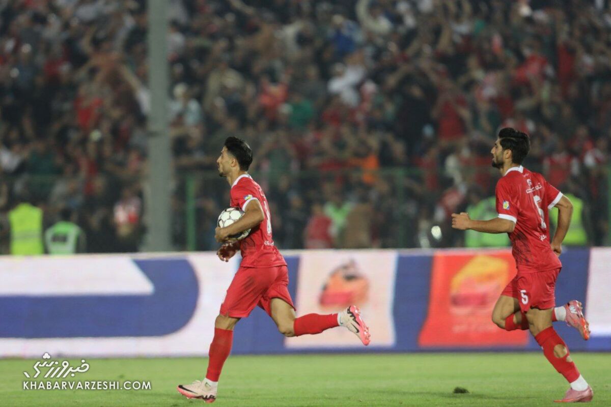 ویدیو| گل اول پرسپولیس به گل گهر/ علیپور فرشته نجات شد