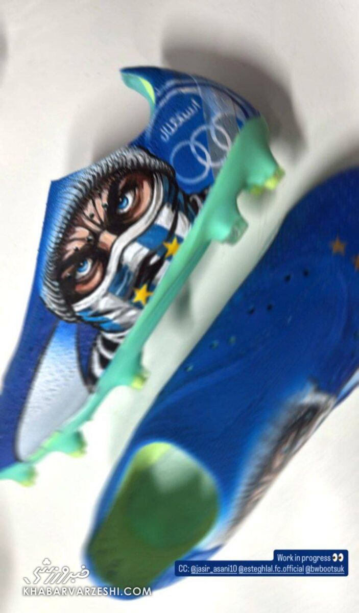 استوکهای جدید یاسر آسانی با تیفوی استقلالیها +عکس