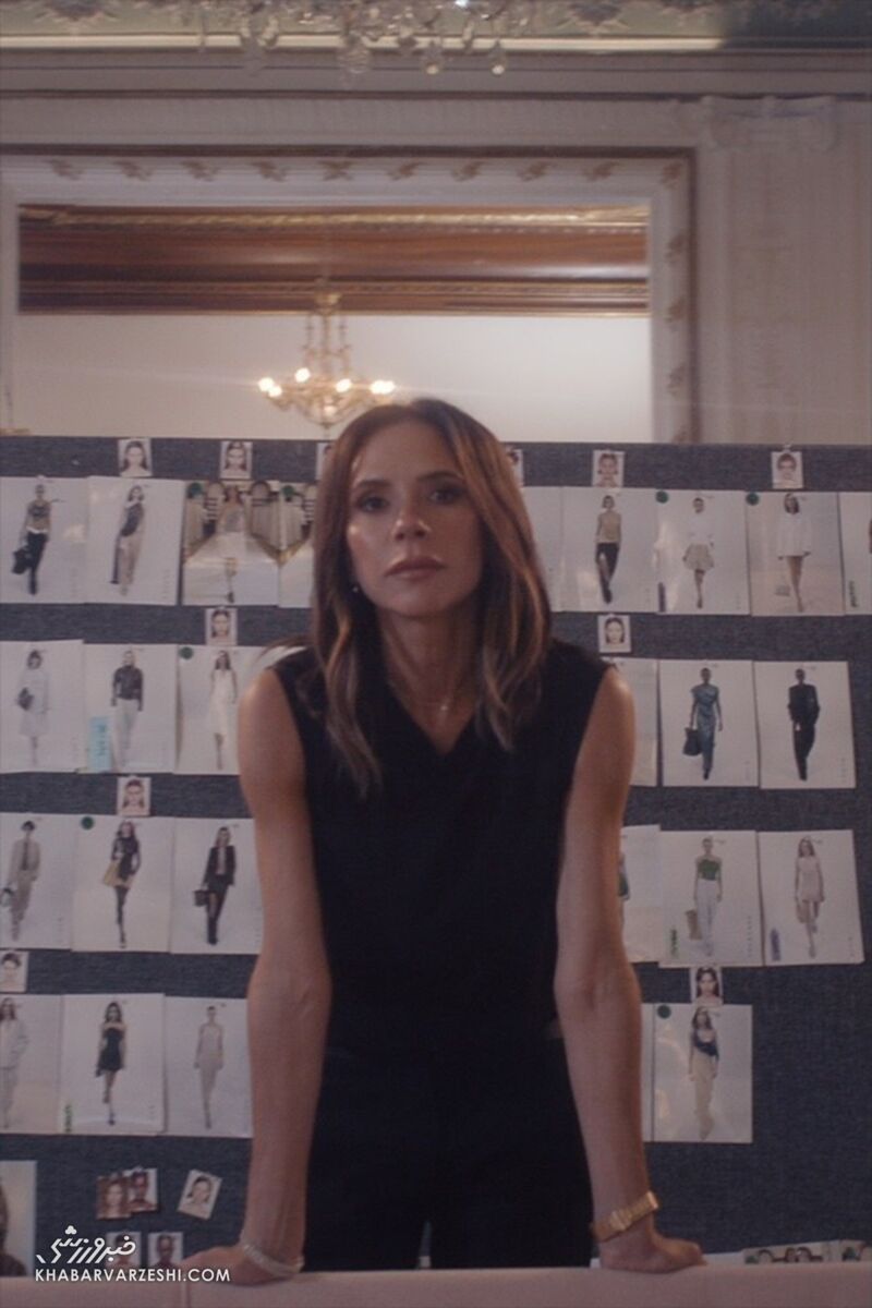 ویکتوریا بکام در حال آماده شدن برای هفته مد پاریس