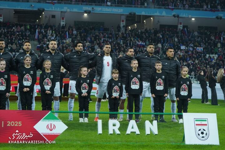 بازیکنان ایران؛ روسیه - ایران