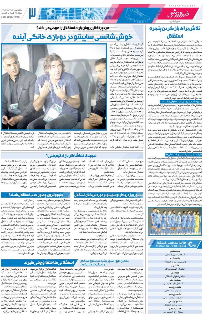 ایران، آقای وزنهبرداری دنیا/ روزنامه خبرورزشی را رایگان بخوانید