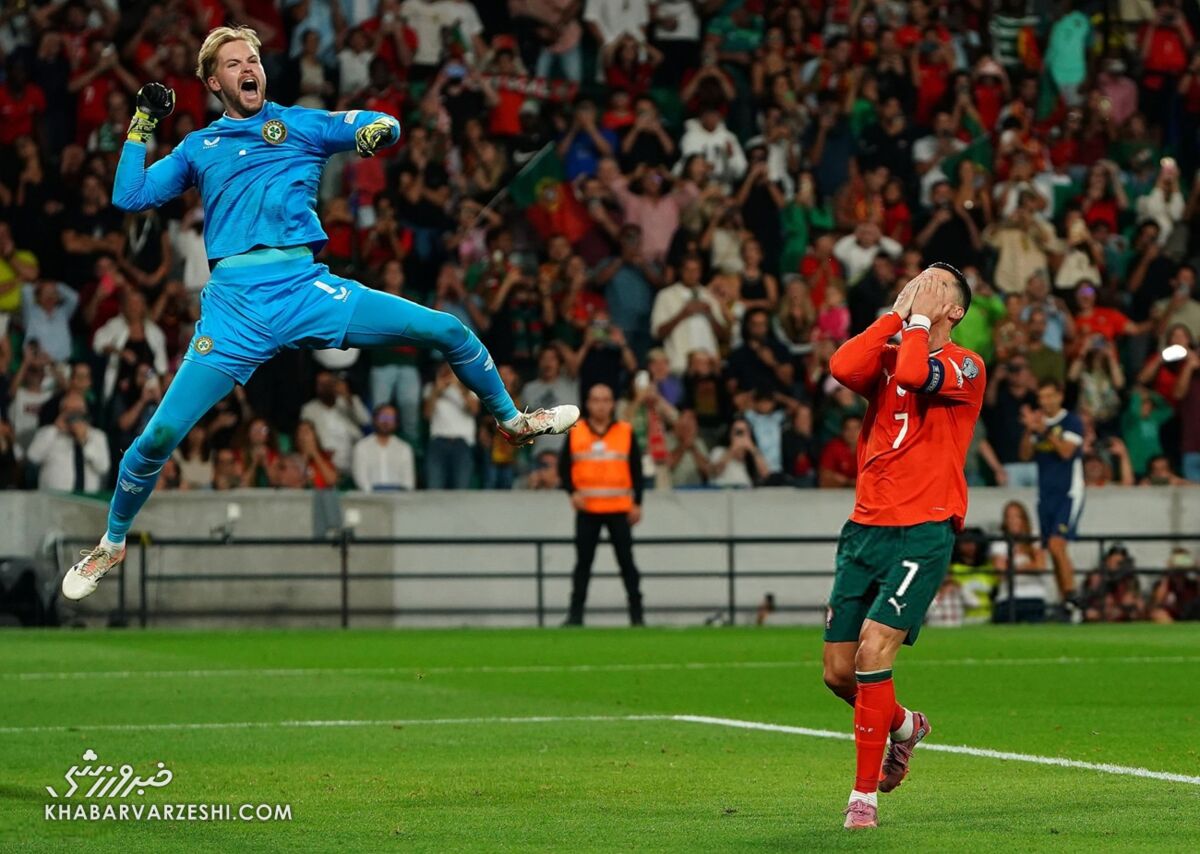 مهار شدن پنالتی کریستیانو رونالدو توسط کیوین کلهر