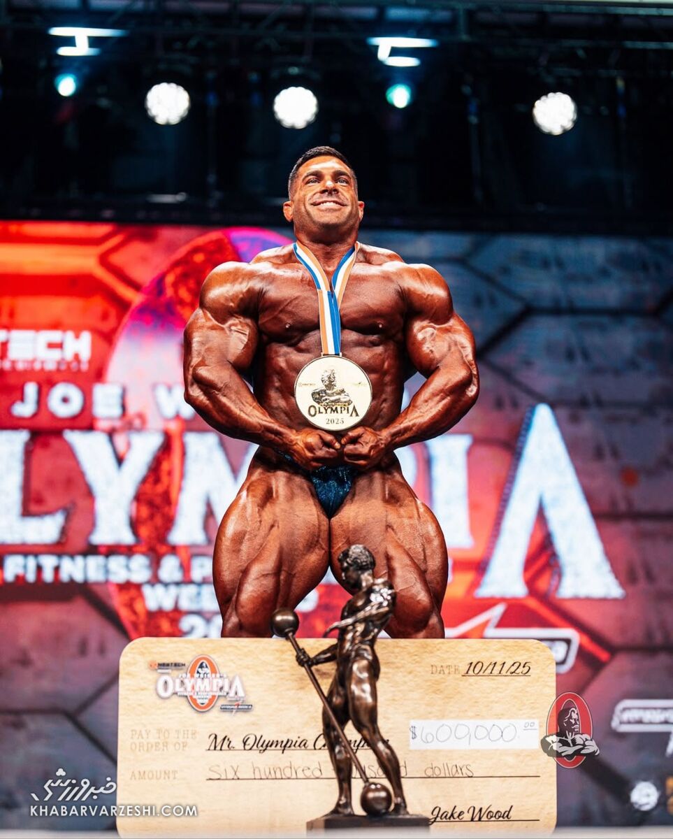 درک لانسفورد، قهرمان مستر المپیا 2025