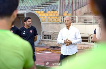 عکس| آقای اسطوره به پرسپولیس برگشت