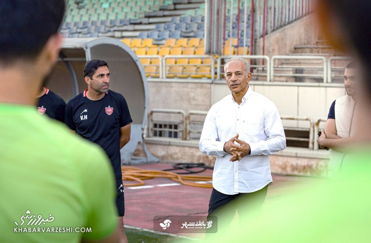 عکس| آقای اسطوره به پرسپولیس برگشت