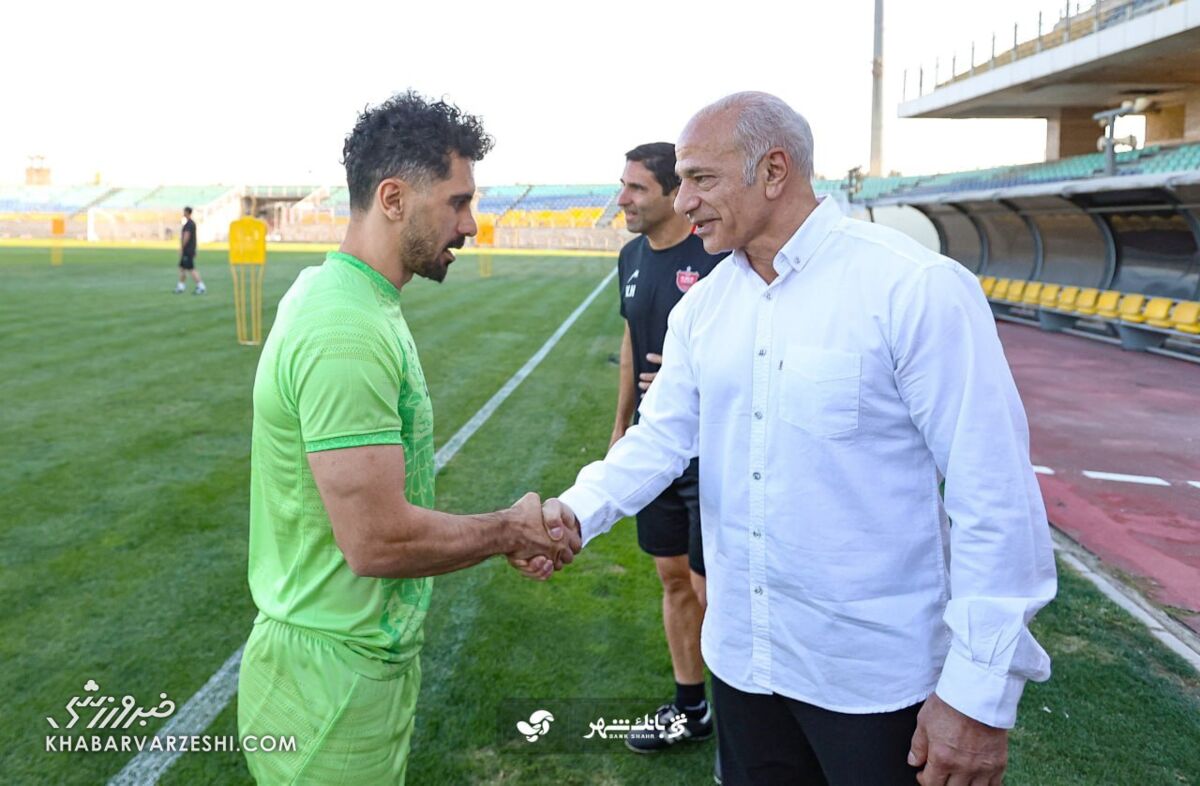 عکس| آقای اسطوره به پرسپولیس برگشت