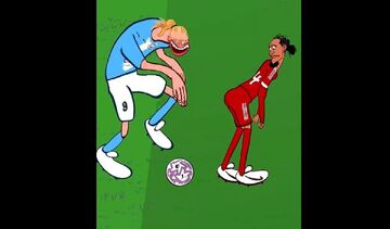 ویدیو| انیمه شوخی با استایل دویدن بازیکنان فوتبال جهان