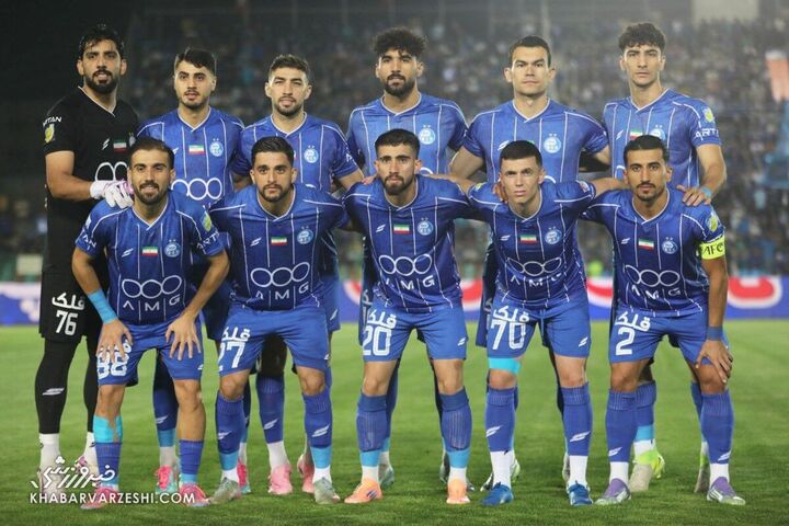 عکس تیمی استقلال؛ استقلال - مس رفسنجان