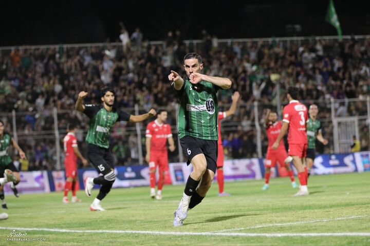 شادی گل عرفان معصومی؛ خیبر - پرسپولیس