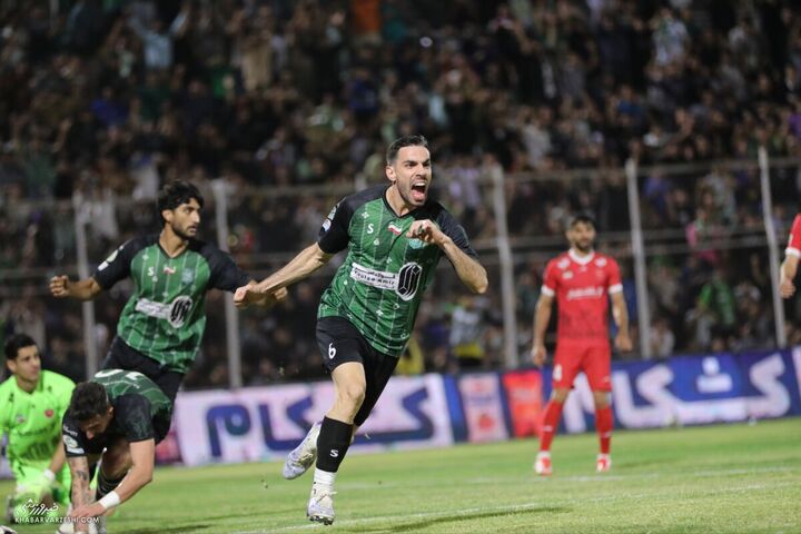 شادی گل عرفان معصومی؛ خیبر - پرسپولیس