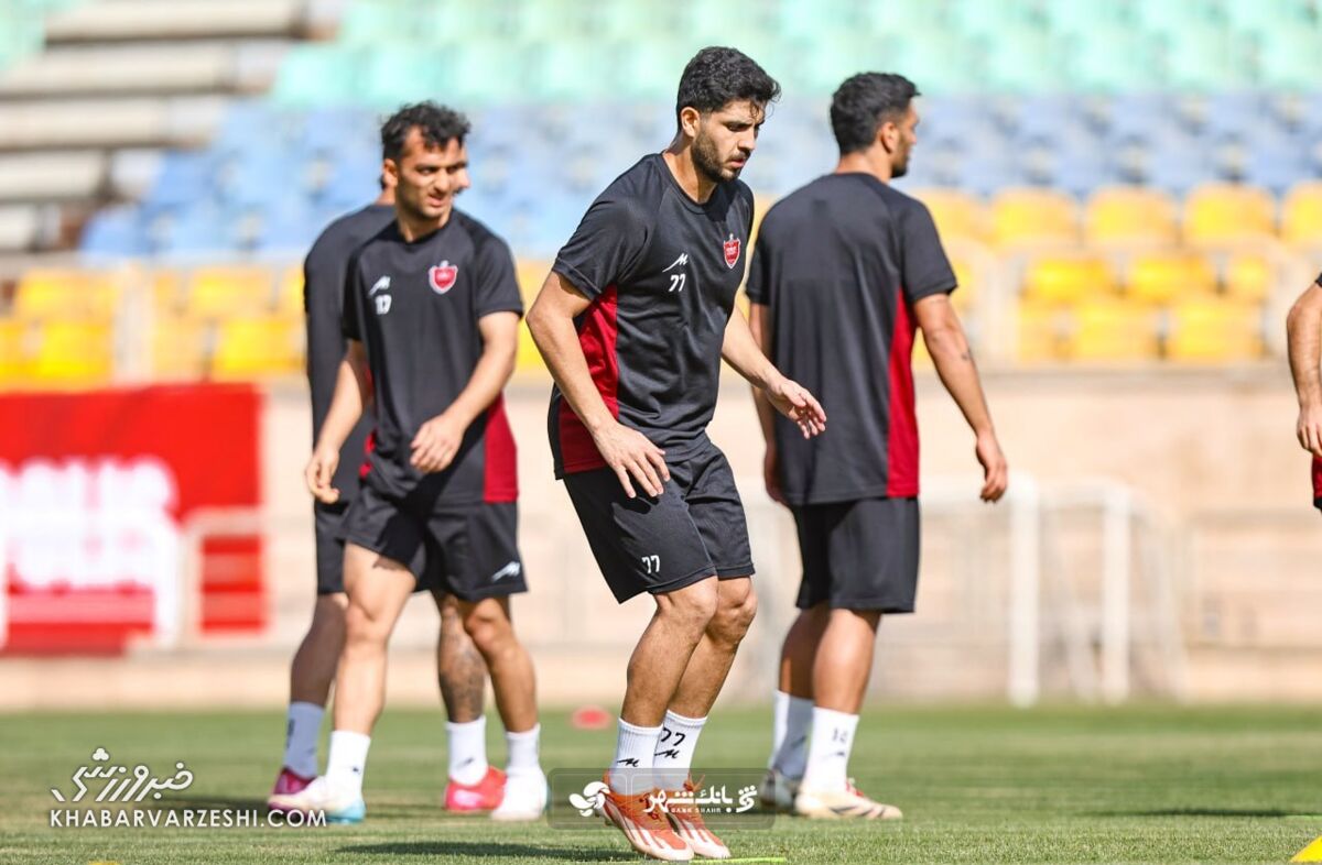تمرین پرسپولیس انجام شد؛ هاشمیان بود یا نه؟/ غایب بزرگ سرخ‌ها به دنبال شکستن طلسم! +عکس