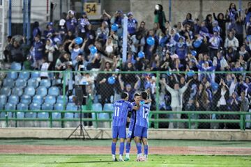 ویدیو| گل دوم استقلال با همکاری مشترک منیر الحدادی و یاسر آسانی/ استقلال ۲ - الوحدات ۰