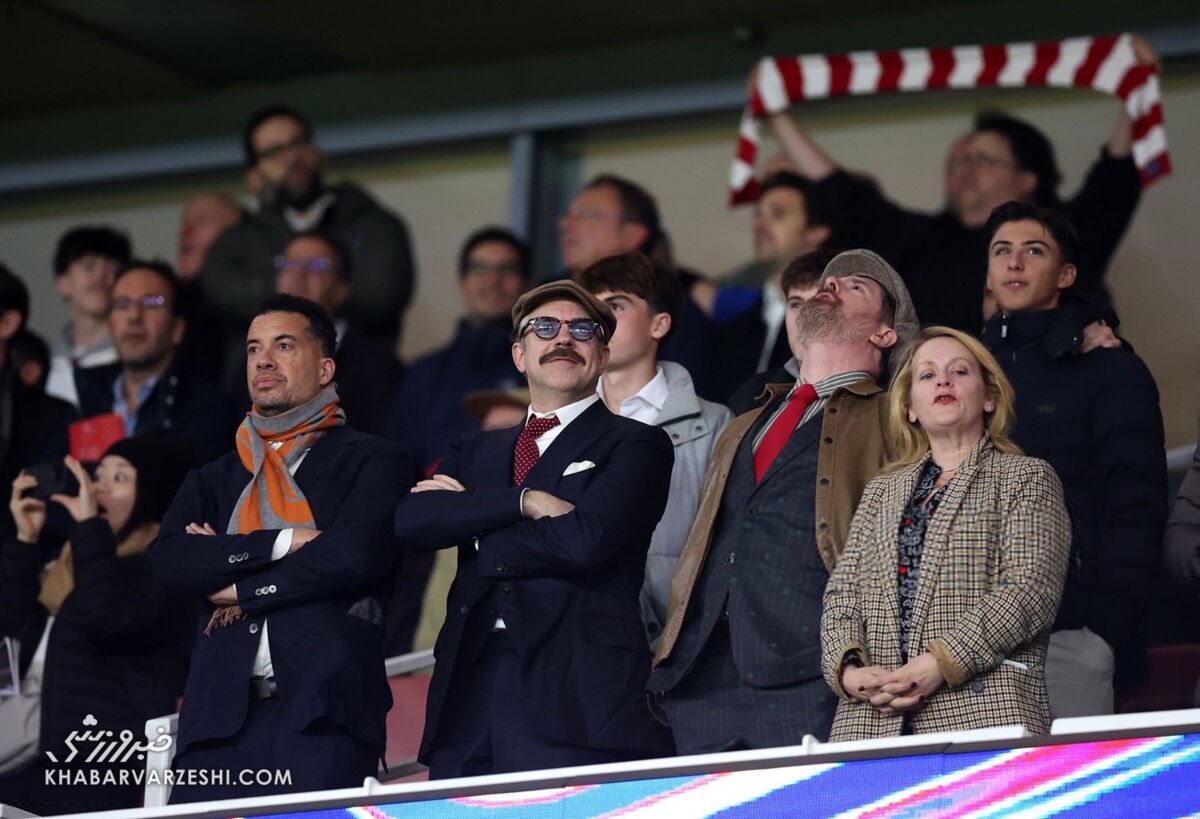 تد لاسو در ورزشگاه امارات