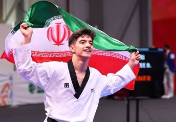 ویدیو| لحظه قهرمانی و کسب اولین مدال طلای کاروان جوانان