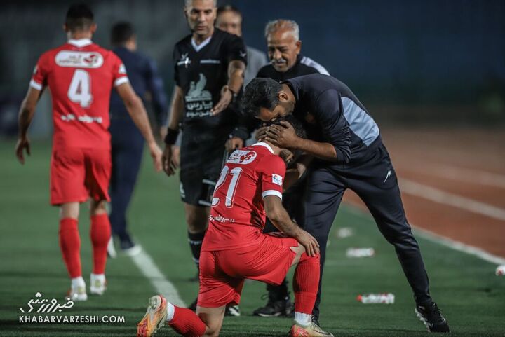 شادی گل محمد عمری؛ پرسپولیس - ذوب‌آهن