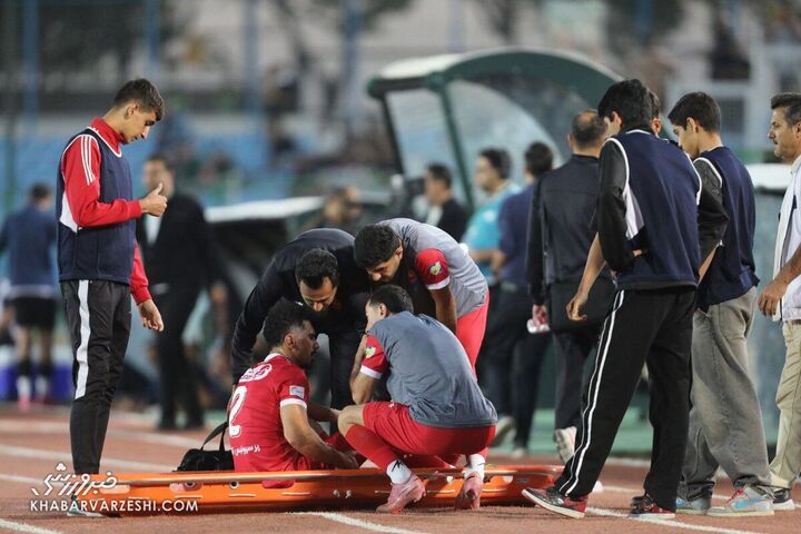 مصدومیت امید عالیشاه؛ پرسپولیس - ذوب‌آهن