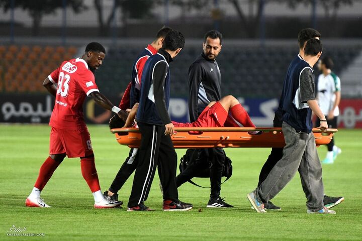 مصدومیت امید عالیشاه؛ پرسپولیس - ذوبآهن