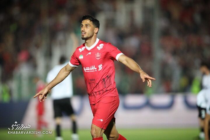 شادی گل علی علیپور؛ پرسپولیس - ذوب‌آهن