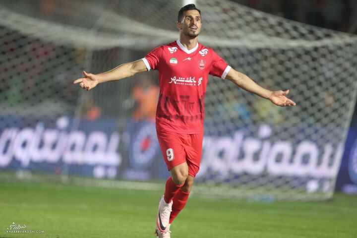شادی گل علی علیپور؛ پرسپولیس - ذوب‌آهن