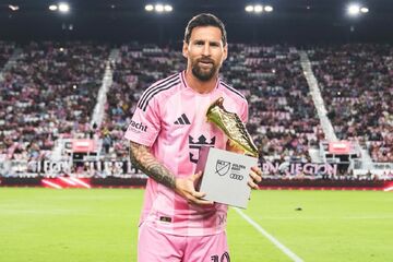 لیونل مسی سلطان بیرقیب MLS؛ از کفش طلا تا نمایش جادویی
