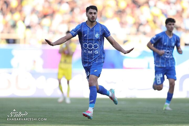 شادی گل سعید سحرخیزان؛ فجرسپاسی - استقلال