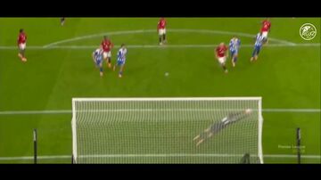 ویدیو| سیوهای تماشایی دروازه بان منچستریونایتد مقابل برایتون؛ عملکردی درخشان با وجود دریافت ۲ گل!