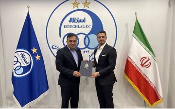 تونل خوش آمدگویی استقلال برای وریا غفوری +تصاویر