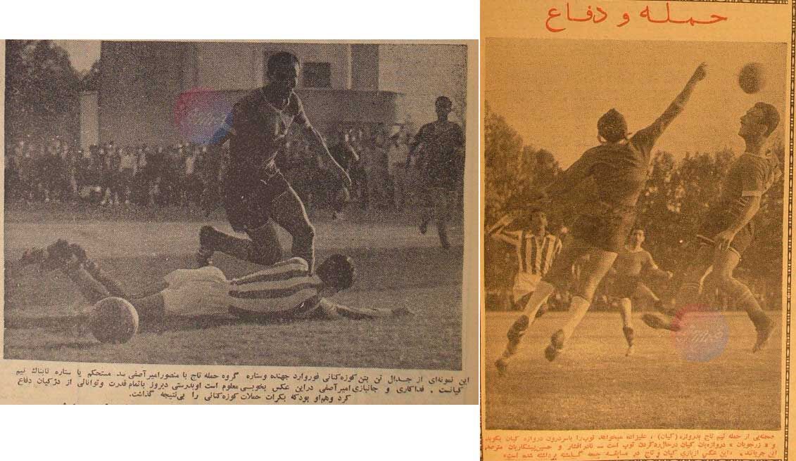 کوزه کنانی در خط حمله تاج