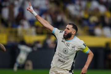 النصر ۱ - الاتحاد ۲/ ضربه بزرگ بنزما به رونالدو؛ اشک کریستیانو درآمد!