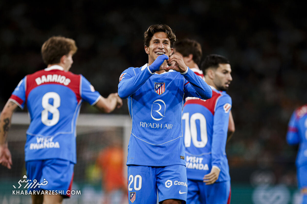 ویدیو| خلاصه بازی رئال بتیس ۰ – اتلتیکو مادرید ۲ با گزارش انگلیسی/ ۳ دقیقه برای گل زدن سیمئونه نیاز بود! ویدیو| خلاصه بازی رئال بتیس ۰ – اتلتیکو مادرید ۲ با گزارش انگلیسی/ ۳ دقیقه برای گل زدن سیمئونه نیاز بود!