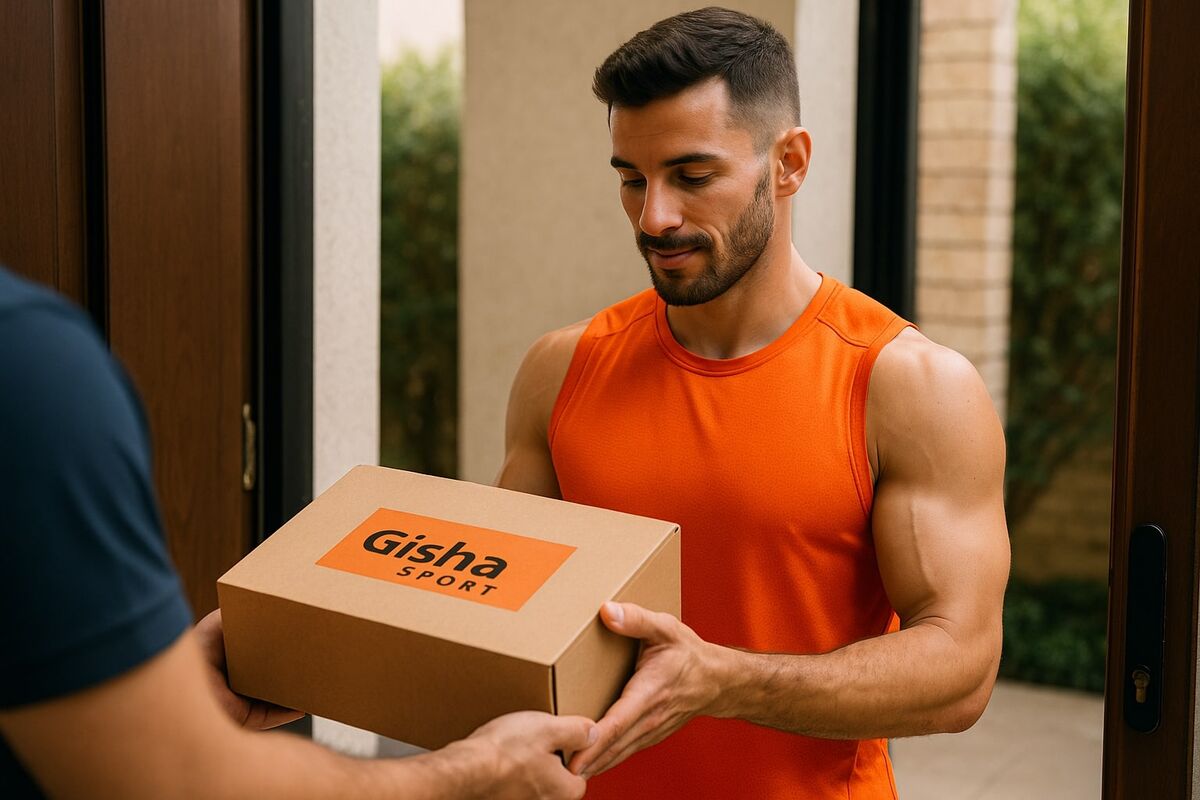 تحویل سفارش لباس ورزش مردانه