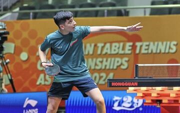 ویدیو| سرویس استادانه و تماشایی اعجوبه ۱۶ ساله ایرانی/ رقیب کرهای مبهوت شاهکار بنیامین فرجی