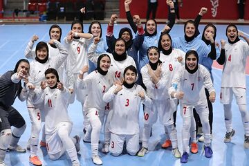 دختران فوتسالیست ایران طلایی شد/ قهرمانی تیم ملی جوانان بانوان در آسیا