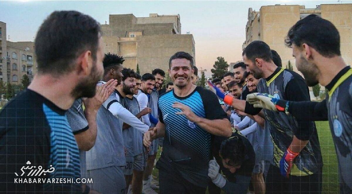 تونل خوش آمدگویی استقلال برای وریا غفوری +تصاویر