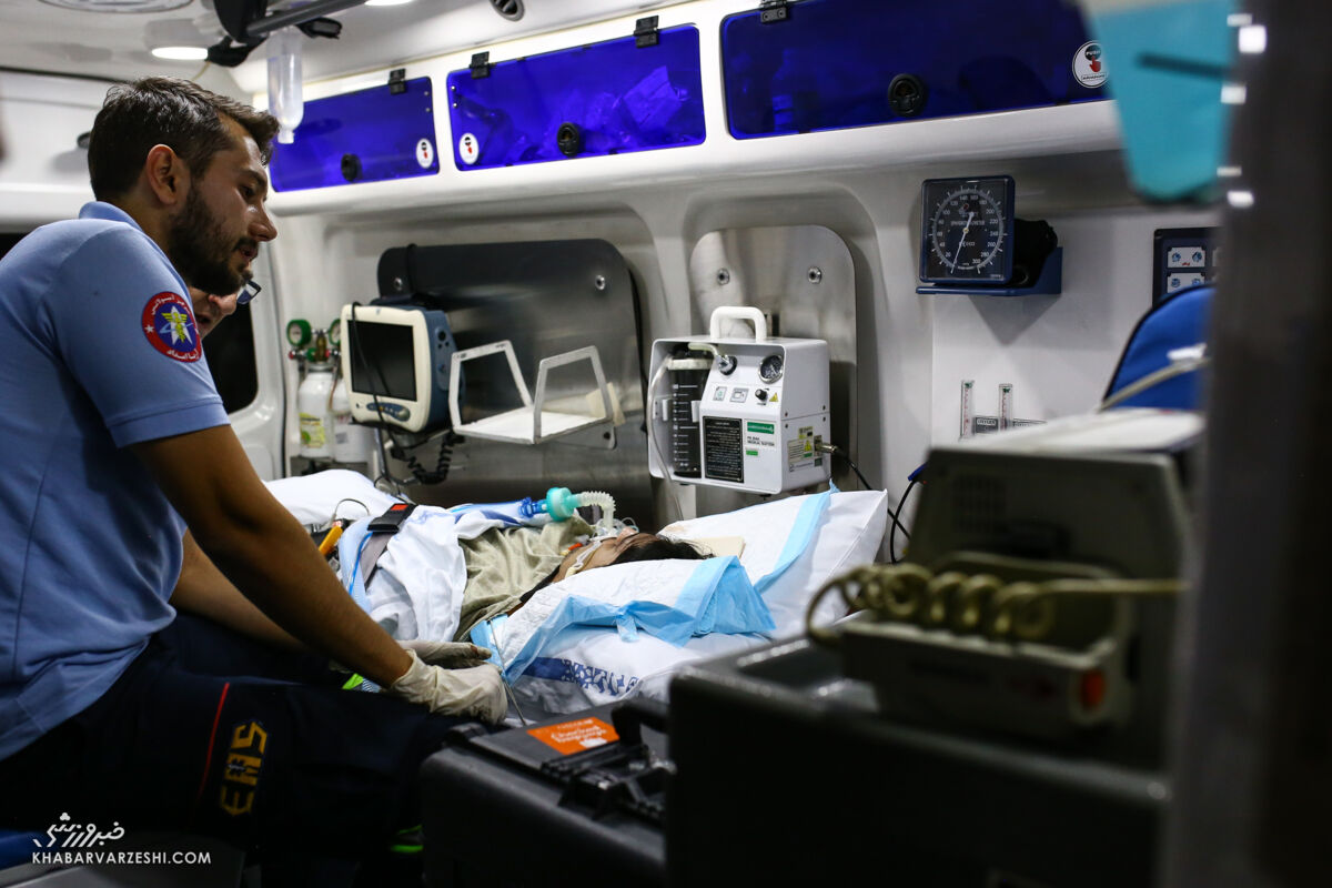 مرگ مغزی صابر کاظمی تأیید شد مرگ مغزی صابر کاظمی تأیید شد