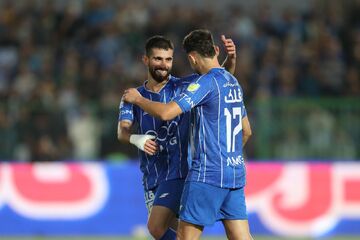 ویدیو| گل دوم استقلال به آلومینیوم/ پاسخ منیر الحدادی به پاس تماشایی کوشکی