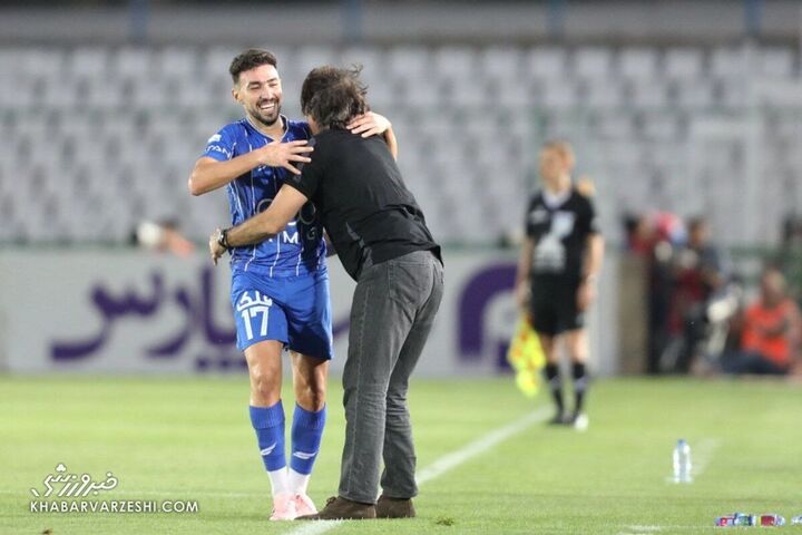 شادی گل منیر الحدادی و ریکاردو ساپینتو؛ استقلال - آلومینیوم