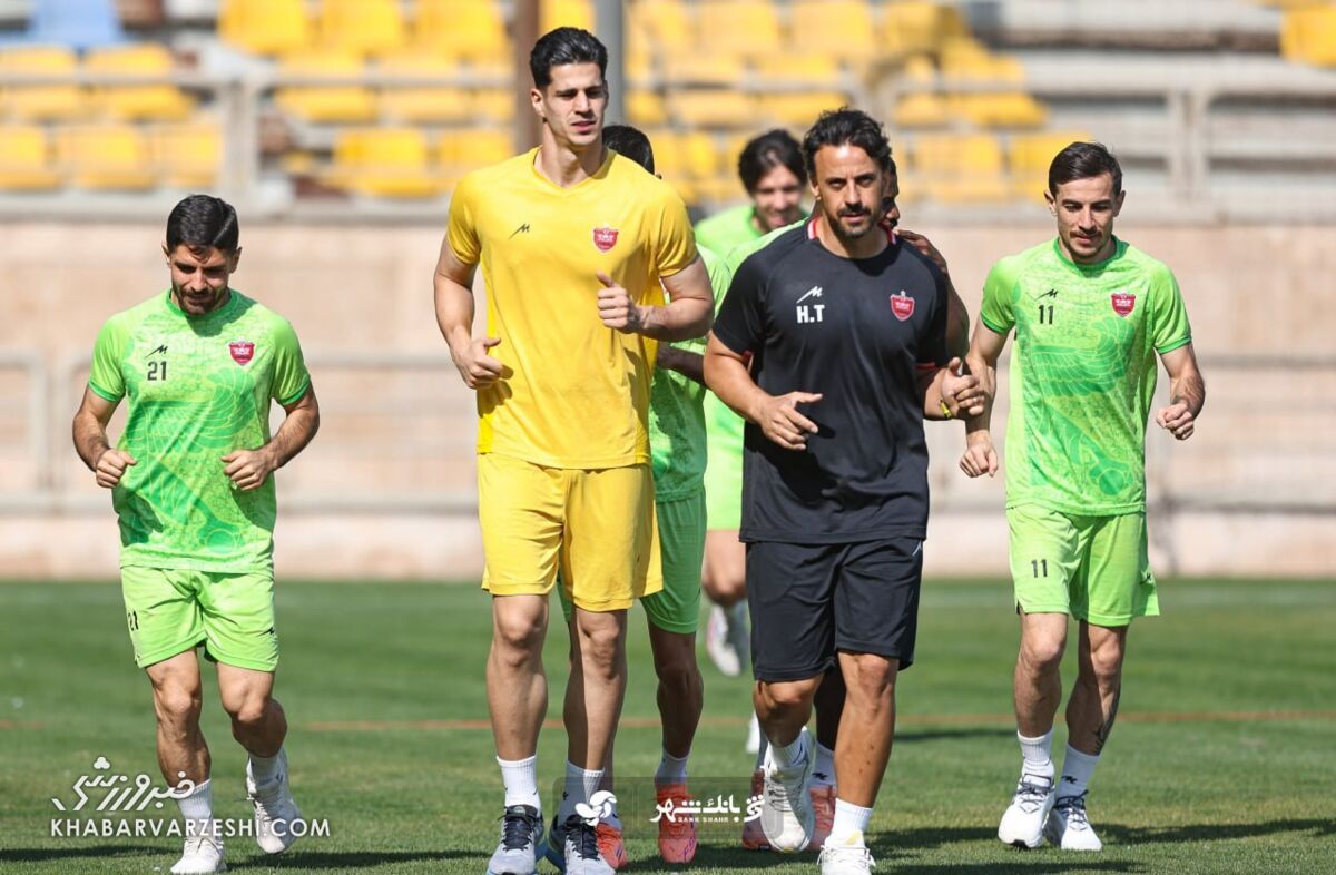 تمرین پرسپولیس