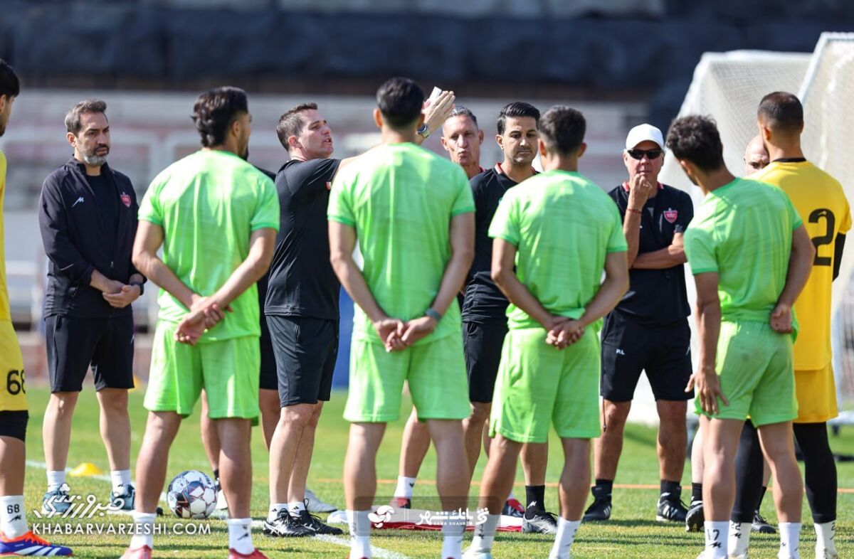 تمرین پرسپولیس